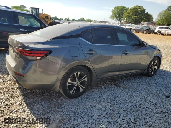 2021 Nissan Sentra SV с VIN 3N1AB8CV1MY258966, выставлен на аукционе Copart как лот 53817915 с пробегом 71 357 миль миль и Списание • Salvage title. История ставок и продаж доступна на DreamBid. Изображение 3.