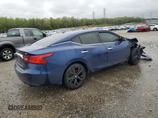 2018 Nissan Maxima SL with VIN 1N4AA6AP1JC393934, listed as a Copart auction lot 51809065 with 86,486 mi miles and Salvage title. Bid and sale history available at DreamBid. Image 3.