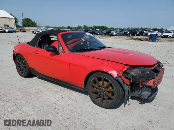2006 Mazda MX-5 Miata Grand Touring with VIN JM1NC25F160109470, listed as a Copart auction lot 49922005 with 175,130 mi miles and Salvage title. Bid and sale history available at DreamBid. Image 4.