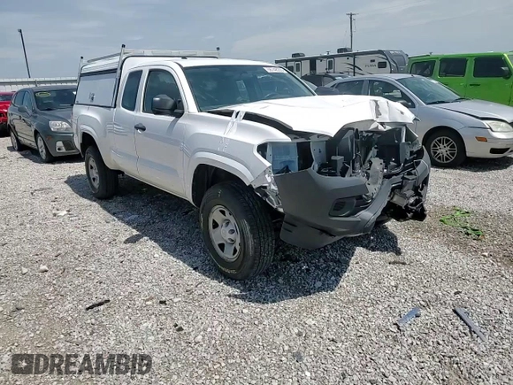 2017 Toyota Tacoma SR with VIN 5TFSX5EN2HX047314, listed as a Copart auction lot 56748355 with 123,023 mi miles and Salvage title. Bid and sale history available at DreamBid. Image 13.