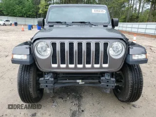 2020 Jeep Wrangler Unlimited Sahara with VIN 1C4HJXEN2LW149623, listed as a Copart auction lot 50906705 with 71,919 mi miles and Salvage title. Bid and sale history available at DreamBid. Image 5.