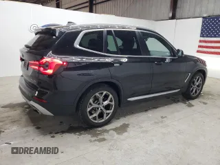 2024 BMW X3 xDrive30i with VIN 5UX53DP03R9T88438, listed as a Copart auction lot 52167265 with 30,466 mi miles and Clean Title. Bid and sale history available at carsss.com. Image 3.