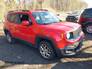 2017 Jeep Renegade Latitude with VIN ZACCJBBB5HPE81342, listed as a IAAI auction lot 41756883 with 170,407 mi miles and . Bid and sale history available at DreamBid. Image 1.