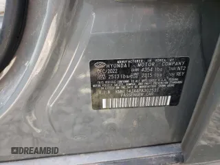 2023 Hyundai Sonata SEL z VIN KMHL14JA4PA302531, wystawiony jako Copart lot #50358785 z przebiegiem 64 886 mil mil oraz Szkoda całkowita • Salvage title. Historia ofert i sprzedaży dostępna na DreamBid. Obrazek 12.