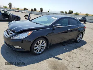 2012 Hyundai Sonata Limited with VIN 5NPEC4AB9CH468806, listed as a Copart auction lot 64427185 with 70,902 mi miles and Salvage title. Bid and sale history available at DreamBid. Image 1.