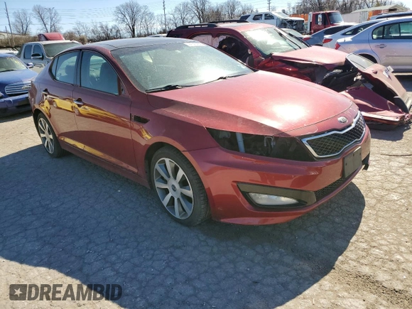2013 Kia Optima SX with VIN 5XXGR4A66DG209262, listed as a Copart auction lot 44748484 with 112,113 mi miles and Clean Title. Bid and sale history available at carsss.com. Image 4.