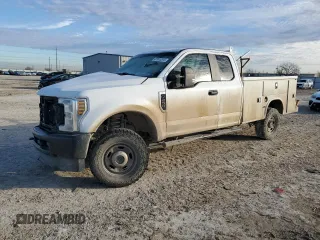 2019 Ford F-250 XL with VIN 1FT7X2B60KED15507, listed as a Copart auction lot 87615315 with 173,392 mi miles and Salvage title. Bid and sale history available at DreamBid. Image 1.