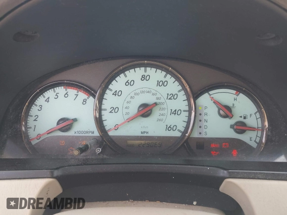 2005 Toyota Solara SE with VIN 4T1FA38P95U045234, listed as a IAAI auction lot 41976739 with 229,069 mi miles and . Bid and sale history available at DreamBid. Image 7.