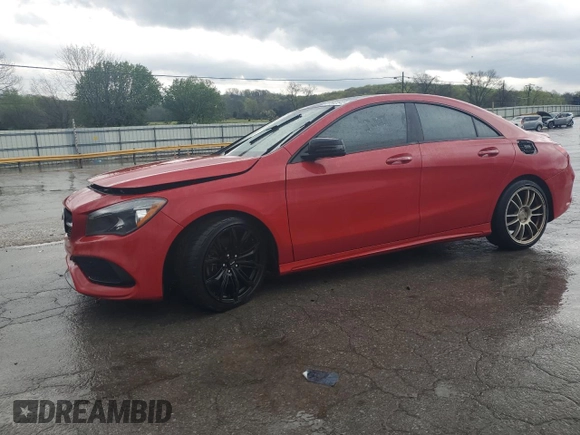 2018 Mercedes-Benz CLA 250 with VIN WDDSJ4EB3JN673494, listed as a Copart auction lot 51662545 with 67,003 mi miles and Clean title. Bid and sale history available at DreamBid. Image 1.