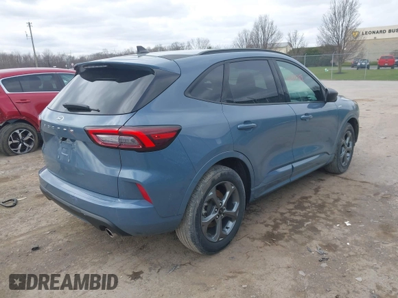 2024 Ford Escape ST-Line with VIN 1FMCU0MN2RUA60323, listed as a IAAI auction lot 41991359 with 24,695 mi miles and . Bid and sale history available at DreamBid. Image 4.