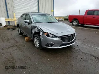 2015 Mazda 3 i Grand Touring z VIN JM1BM1W76F1239689, wystawiony jako Copart lot #55343985 z przebiegiem 14 789 mil mil oraz Szkoda całkowita • Salvage title. Historia ofert i sprzedaży dostępna na DreamBid. Obrazek 13.