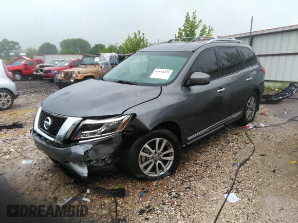 2015 Nissan Pathfinder S with VIN 5N1AR2MM1FC701569, listed as a IAAI auction lot 42192232 with 90,095 mi miles and . Bid and sale history available at DreamBid. Image 20.