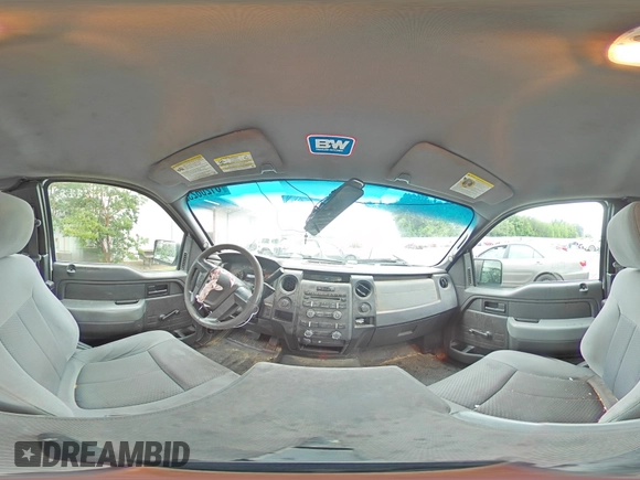 2013 Ford F-150 XL with VIN 1FTEX1EM0DFB88427, listed as a Copart auction lot 61206235 with 196,311 mi miles and Salvage title. Bid and sale history available at DreamBid. Image 14.