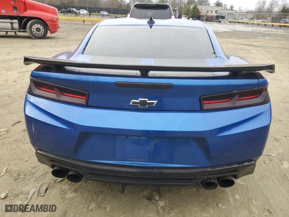 2017 Chevrolet Camaro 1LT with VIN 1G1FB1RS6H0156210, listed as a Copart auction lot 44733455 with 67,752 mi miles and Salvage Title. Bid and sale history available at carsss.com. Image 6.