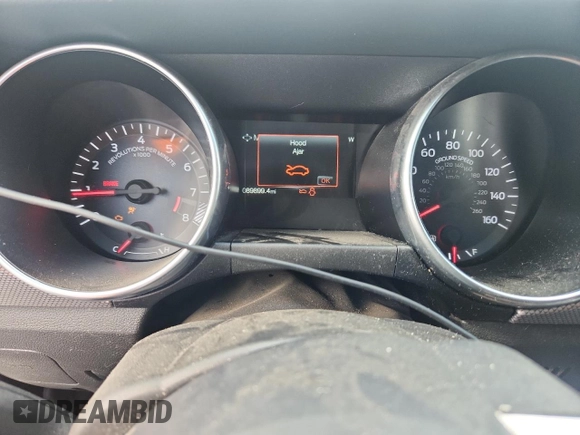 2019 Ford Mustang GT with VIN 1FA6P8CF1K5111835, listed as a Copart auction lot 65115505 with 89,899 mi miles and Salvage title. Bid and sale history available at DreamBid. Image 9.