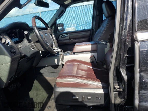 2017 Ford Expedition Platinum with VIN 1FMJU1MT6HEA64718, listed as a Copart auction lot 85048814 with 127,935 mi miles and Salvage title. Bid and sale history available at DreamBid. Image 7.