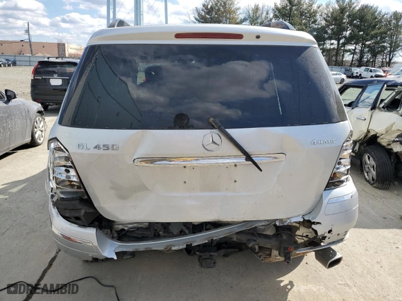 2008 Mercedes-Benz GL-Class 4.6L with VIN 4JGBF71E38A356194, listed as a Copart auction lot 46957565 with 179,490 mi miles and Salvage Title. Bid and sale history available at carsss.com. Image 6.