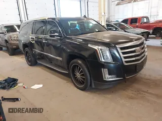 2016 Cadillac Escalade ESV Premium Collection z VIN 1GYS4JKJ3GR272406, wystawiony jako IAAI lot #42046983 z przebiegiem 121 417 mil mil oraz . Historia ofert i sprzedaży dostępna na DreamBid. Obrazek 1.