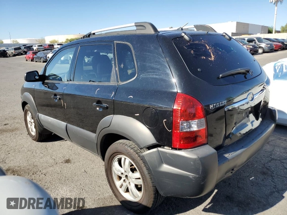 2007 Hyundai Tucson SE with VIN KM8JN12D87U634120, listed as a Copart auction lot 68284734 with 141,429 mi miles and Salvage Title. Bid and sale history available at carsss.com. Image 2.