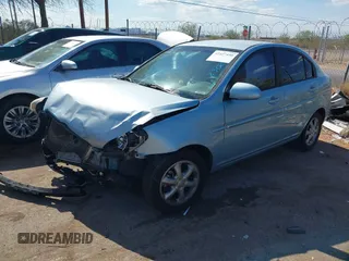 2008 Hyundai Accent GLS with VIN KMHCN46C28U230274, listed as a IAAI auction lot 42427490 with 150,436 mi miles and . Bid and sale history available at DreamBid. Image 17.