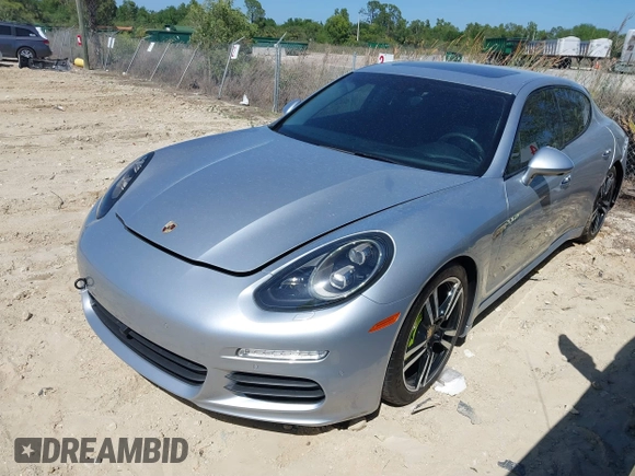 2014 Porsche Panamera S E-Hybrid with VIN WP0AD2A75EL044663, listed as a IAAI auction lot 41818381 with 44,194 mi miles and . Bid and sale history available at DreamBid. Image 17.