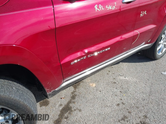 2014 Jeep Grand Cherokee Summit with VIN 1C4RJFJG6EC328516, listed as a IAAI auction lot 40698068 with 195,798 mi miles and . Bid and sale history available at DreamBid. Image 6.