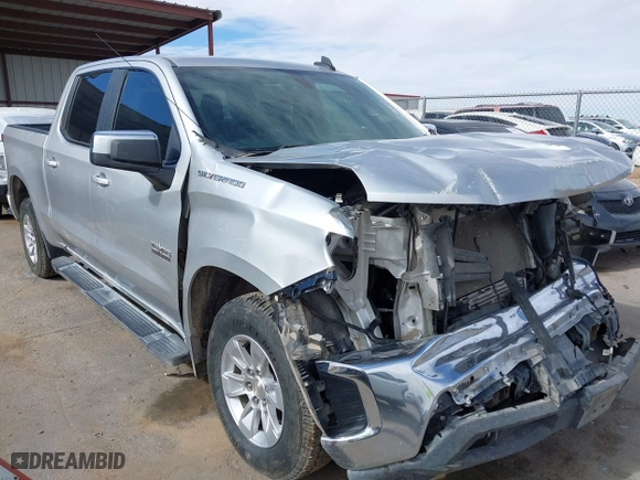 2019 Chevrolet Silverado 1500 LT with VIN 3GCPWCEK8KG124931, listed as a IAAI auction lot 41325693 with 116,927 mi miles. Bid and sale history available at carsss.com. Image 6.