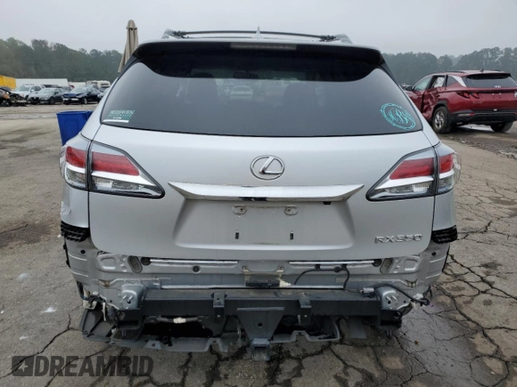 2013 Lexus RX 350 with VIN 2T2ZK1BA7DC122911, listed as a Copart auction lot 82629624 with 143,097 mi miles and Salvage Title. Bid and sale history available at DreamBid. Image 6.