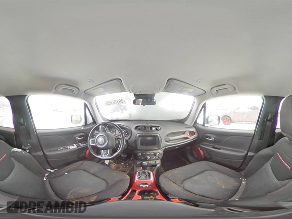 2018 Jeep Renegade Trailhawk with VIN ZACCJBCB2JPH81604, listed as a Copart auction lot 46370305 with 106,564 mi miles and Salvage Title. Bid and sale history available at carsss.com. Image 13.