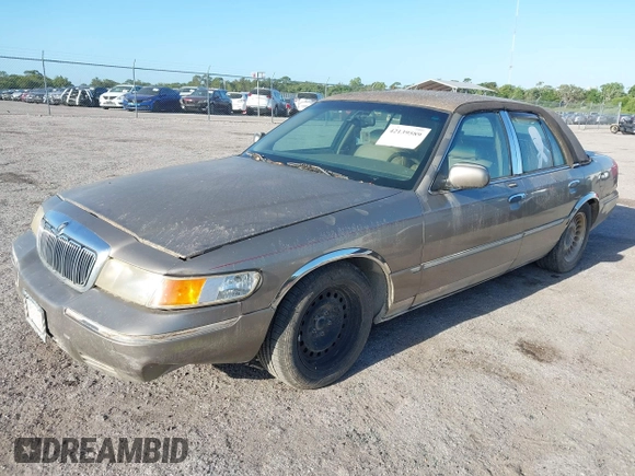 2002 Mercury Grand Marquis LS Premium with VIN 2MEFM75W72X662830, listed as a IAAI auction lot 42139589 with 186,733 mi miles and . Bid and sale history available at DreamBid. Image 2.