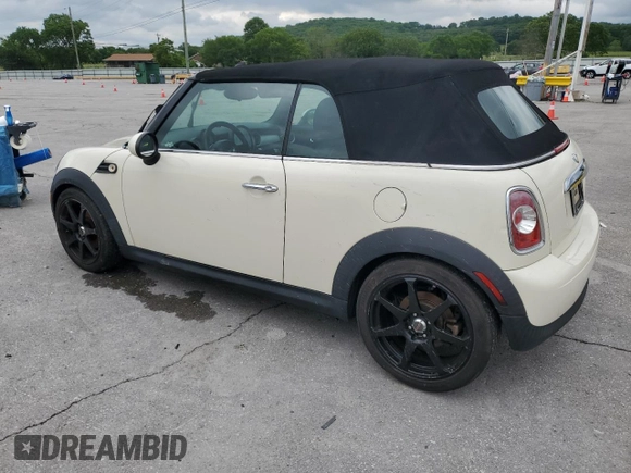 2012 MINI Convertible with VIN WMWZN3C57CT134585, listed as a Copart auction lot 55468995 with 145,645 mi miles and Clean title. Bid and sale history available at DreamBid. Image 2.