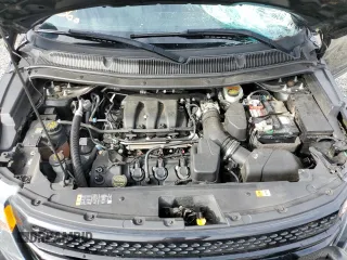 2014 Ford Utility Police Interceptor with VIN 1FM5K8AR9EGB91181, listed as a Copart auction lot 75281004 with 129,457 mi miles and Salvage Title. Bid and sale history available at carsss.com. Image 14.