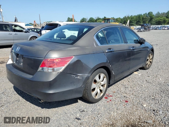 2010 Honda Accord EX with VIN 1HGCP2F72AA169636, listed as a Copart auction lot 65533125 with 201,710 mi miles and Clean title. Bid and sale history available at DreamBid. Image 3.