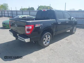 2021 Ford F-150 XL with VIN 1FTFW1ED7MFA77770, listed as a IAAI auction lot 41882929 with 76,099 mi miles and . Bid and sale history available at DreamBid. Image 4.