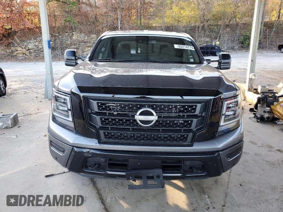 2023 Nissan Titan SV with VIN 1N6AA1ED8PN106127, listed as a Copart auction lot 82214774 with 39,089 mi miles and Salvage title. Bid and sale history available at DreamBid. Image 5.