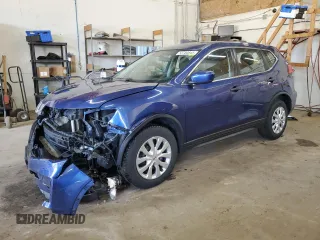 2017 Nissan Rogue SV with VIN KNMAT2MV8HP536159, listed as a Copart auction lot 53780845 with 150,916 mi miles and Salvage Title. Bid and sale history available at carsss.com. Image 1.