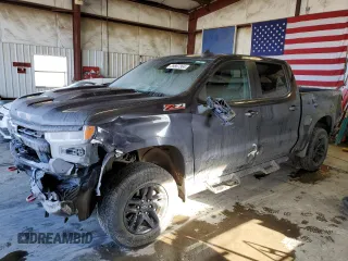 2022 Chevrolet Silverado 1500 LT Trail Boss with VIN 3GCUDFET3NG567804, listed as a Copart auction lot 39867364 with 86,570 mi miles and Salvage Title. Bid and sale history available at DreamBid. Image 1.