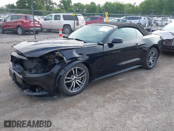 2016 Ford Mustang EcoBoost Premium with VIN 1FATP8UH9G5318421, listed as a IAAI auction lot 42373356 with 47,825 mi miles and . Bid and sale history available at DreamBid. Image 18.