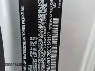 2014 BMW 4 Series 435i с VIN WBA3R1C59EK190177, выставлен на аукционе Copart как лот 62924295 с пробегом 80 381 миль миль и Списание • Salvage title. История ставок и продаж доступна на DreamBid. Изображение 12.