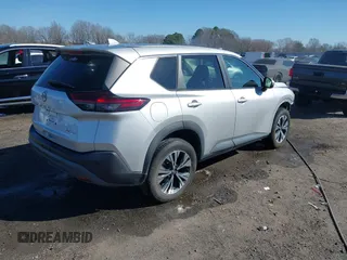 2022 Nissan Rogue SV with VIN 5N1BT3BB6NC693707, listed as a IAAI auction lot 41547713 with 53,949 mi miles. Bid and sale history available at carsss.com. Image 4.