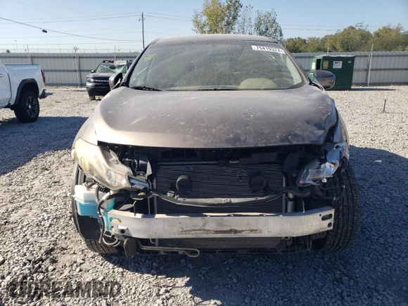 2011 Nissan Murano S with VIN JN8AZ1MU9BW057718, listed as a Copart auction lot 75419324 with 167,698 mi miles and Salvage Title. Bid and sale history available at carsss.com. Image 5.