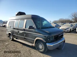1997 Ford Econoline Commercial with VIN 1FDEE14L6VHB06605, listed as a Copart auction lot 83043224 with 207,938 mi miles and Salvage Title. Bid and sale history available at carsss.com. Image 4.