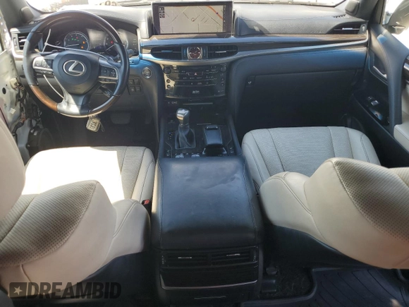 2020 Lexus LX 570 z VIN JTJDY7AX5L4319404, wystawiony jako Copart lot #69185424 z przebiegiem 46 324 mil mil oraz Szkoda całkowita • Salvage title. Historia ofert i sprzedaży dostępna na DreamBid. Obrazek 8.
