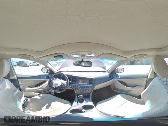 2013 Kia Optima EX with VIN 5XXGN4A77DG155930, listed as a Copart auction lot 50837225 with 65,667 mi miles and Salvage Title. Bid and sale history available at carsss.com. Image 12.