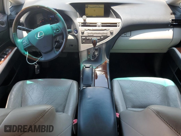 2011 Lexus RX 450h with VIN JTJZB1BA6B2004703, listed as a Copart auction lot 61730215 with 185,388 mi miles and Salvage title. Bid and sale history available at DreamBid. Image 8.