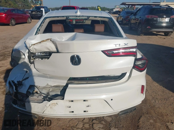 2021 Acura TLX Technology with VIN 19UUB5F42MA014115, listed as a IAAI auction lot 40860740 with Not provided miles and . Bid and sale history available at DreamBid. Image 16.