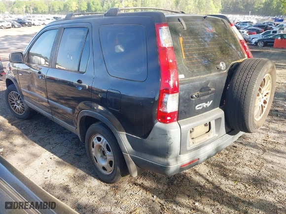2006 Honda CR-V LX with VIN SHSRD68516U400389, listed as a IAAI auction lot 42005508 with 209,822 mi miles. Bid and sale history available at carsss.com. Image 3.