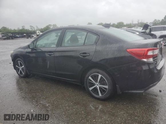 2019 Subaru Impreza Premium with VIN 4S3GKAD67K3602392, listed as a Copart auction lot 58961245 with 35,749 mi miles and Salvage title. Bid and sale history available at DreamBid. Image 2.