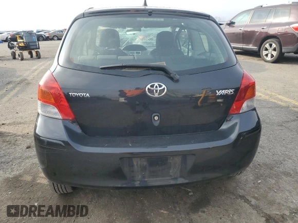 2011 Toyota Yaris with VIN JTDJT4K3XB5334522, listed as a Copart auction lot 41404045 with 0 mi miles and Salvage Title. Bid and sale history available at carsss.com. Image 6.