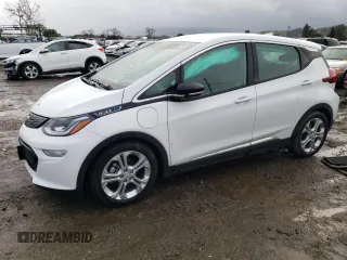 2020 Chevrolet Bolt EV LT with VIN 1G1FY6S02L4128863, listed as a Copart auction lot 43261433 with 18,594 mi miles. Bid and sale history available at carsss.com. Image 1.